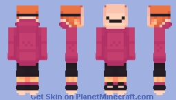 Pink Mask Minecraft Skin