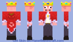 A Slightly Silly Technoblade Skin Minecraft Skin
