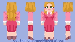 Vice Principal Marlene (A Minecraft movie) Actor: Jennifer Coolidge (Bare Bones Style) Minecraft Skin