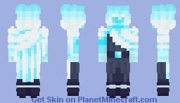 Sea Elf Ascended Storm Mage Minecraft Skin