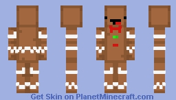 rate how bad my gingerbread man is :D Minecraft Skin