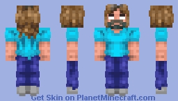 Hero-Brian meme XD A Minecraft Movie Actor: Jason Momoa V2 (Update) Minecraft Skin