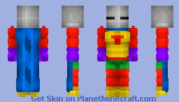 Red Tornado I | DC Comics Minecraft Skin