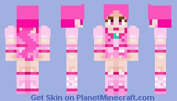 キュアブロッサム cureblossom precure series Minecraft Skin