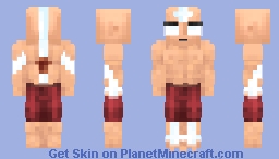 Avatar Aang Minecraft Skin