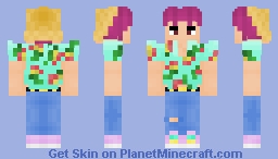 Abby Saja | Kpop Demon Hunters Minecraft Skin