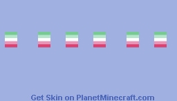 Abrosexual | PrideTemplate [JAVA WIDE] Minecraft Skin