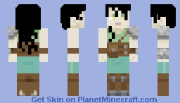 Adventurer woman (slim) Minecraft Skin