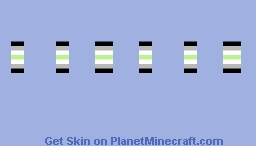 Agender | PrideTemplate [JAVA SLIM] Minecraft Skin