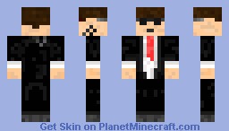 Agent Minecraft Skin