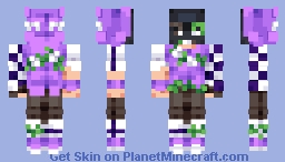 AJX - Flower Frenzy (Allium) Minecraft Skin