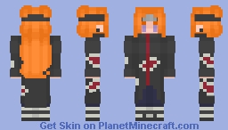Pain: Human Path | Akatsuki Minecraft Skin