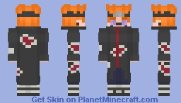 Pain: Naraka Path | Akatsuki Minecraft Skin