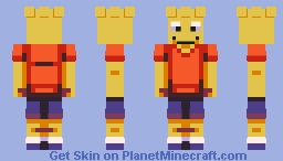 SSPBL Bart Simpson Minecraft Skin