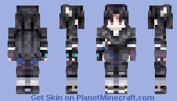 Saga - Arknights Minecraft Skin