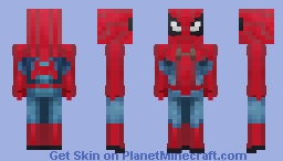 Spider-Man - Red and Blue Suit (No Way Home) Minecraft Skin