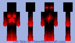 _Red Flames_ Minecraft Skin