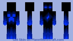 _Blue Flames_ Minecraft Skin