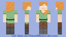 Herobrine-Alex Minecraft Skin