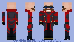 Doctor Robotnik Eggman Jim Carey Sonic The Hedgehog 2 Blue Goggles Minecraft Skin