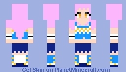 Kizuna Tomori Minecraft Skin