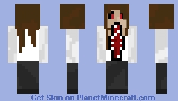 Scary Girl Monster Skin Minecraft Skin