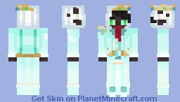 Ran (Ranboo) - Blue Sonder AU Minecraft Skin