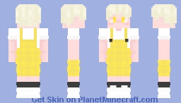 white haired boy in Minecraft Skin