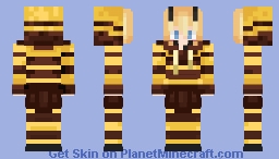 Femboy Bee Minecraft Skin