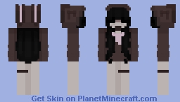 brown n pink Minecraft Skin