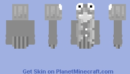 frog ghost girl Minecraft Skin