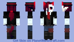 Demon girl Minecraft Skin