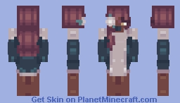 white rose . ce Minecraft Skin