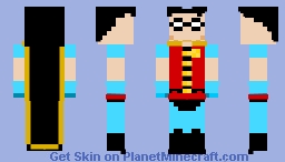 Superboy (Worlds without a Justice league) Minecraft Skin