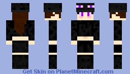 Ender Girl Minecraft Skin