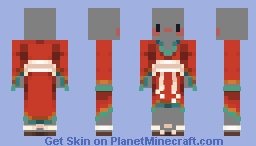 Lunar New Year Hanfu - F2U Minecraft Skin