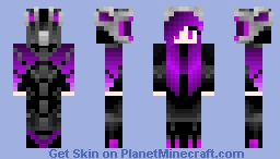 Ender dragon human Minecraft Skin