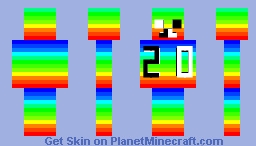 Thanks for 20 Subs!! Minecraft Skin