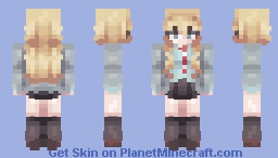 Kaori Miyazono Minecraft Skin