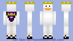 King goose (Removable Crown) Minecraft Skin