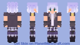 Riku - Kingdom Hearts 3 Minecraft Skin