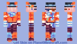 Thisismyname- [Fruit Wars viewer choice]-  Amber Apricots Minecraft Skin
