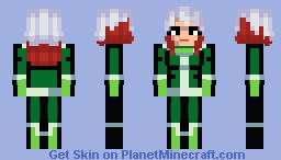 X-Men 97 Rouge Finale Minecraft Skin