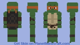 Michelangelo | TMNT Minecraft Skin
