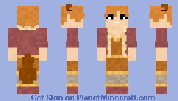 Squirrel Girl (Marvel Comics) Minecraft Skin
