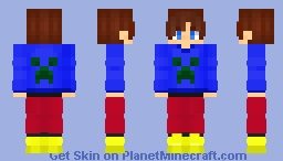 QSMP AyPierre in my style! Minecraft Skin