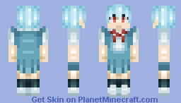 Rei Ayanami Minecraft Skin