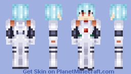 Rei Ayanami (Plugsuit) Minecraft Skin