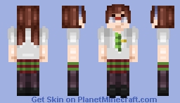 Mari Makinami Illustrious Minecraft Skin