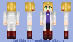 Ritsuko Akagi Minecraft Skin